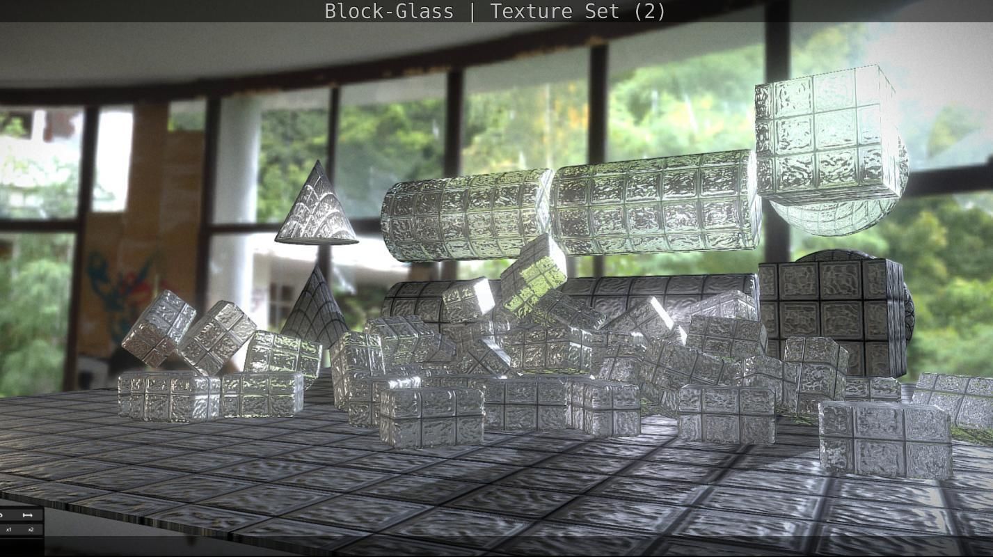 Block-Glass - Texture Set - 2 Texture_90