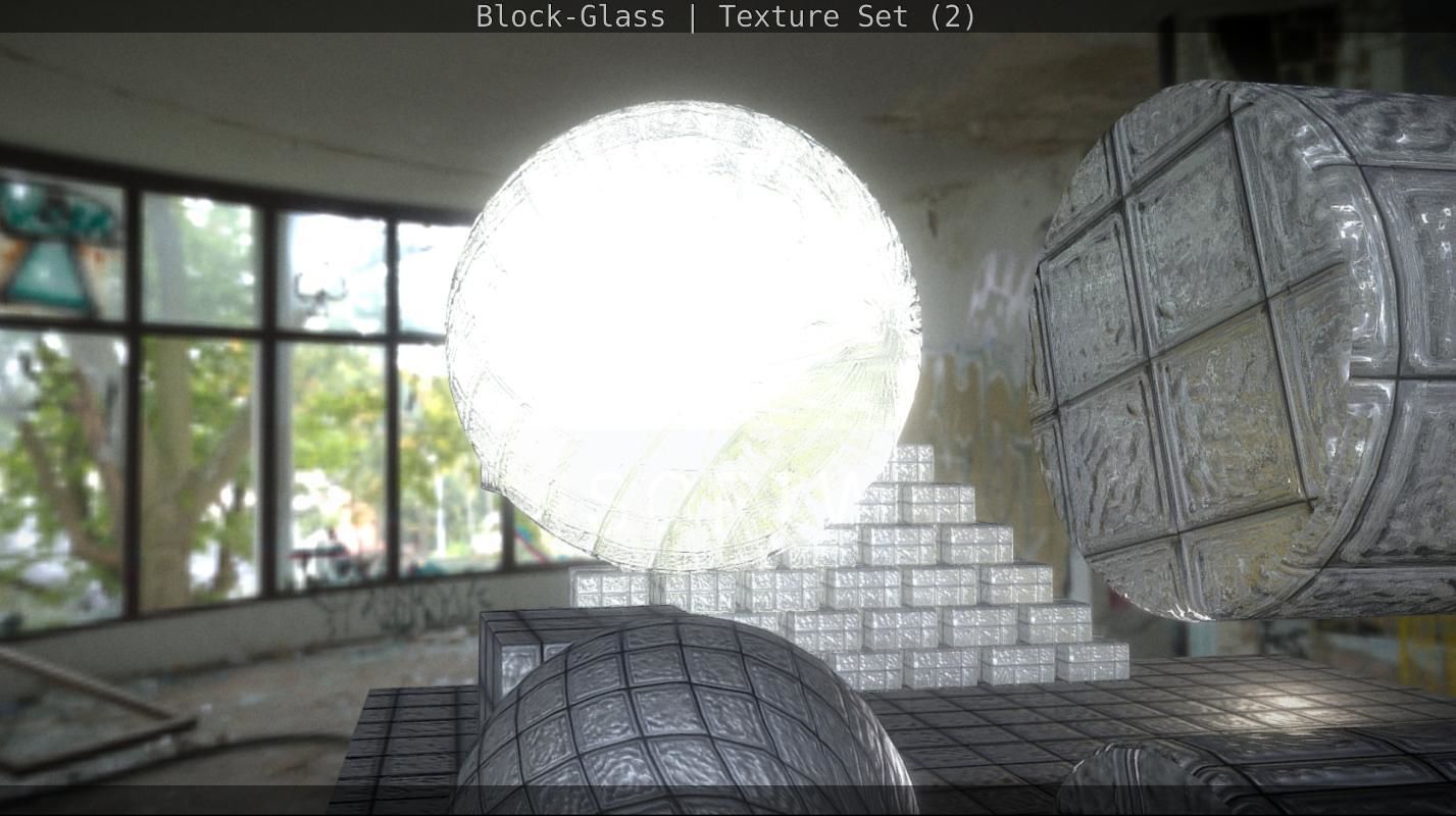 Block-Glass - Texture Set - 2 Texture_62