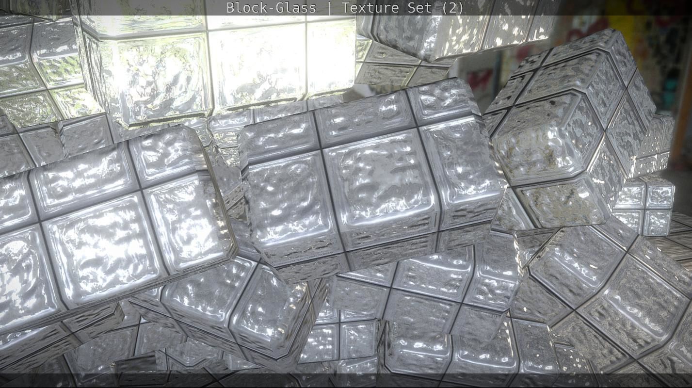 Block-Glass - Texture Set - 2 Texture_106