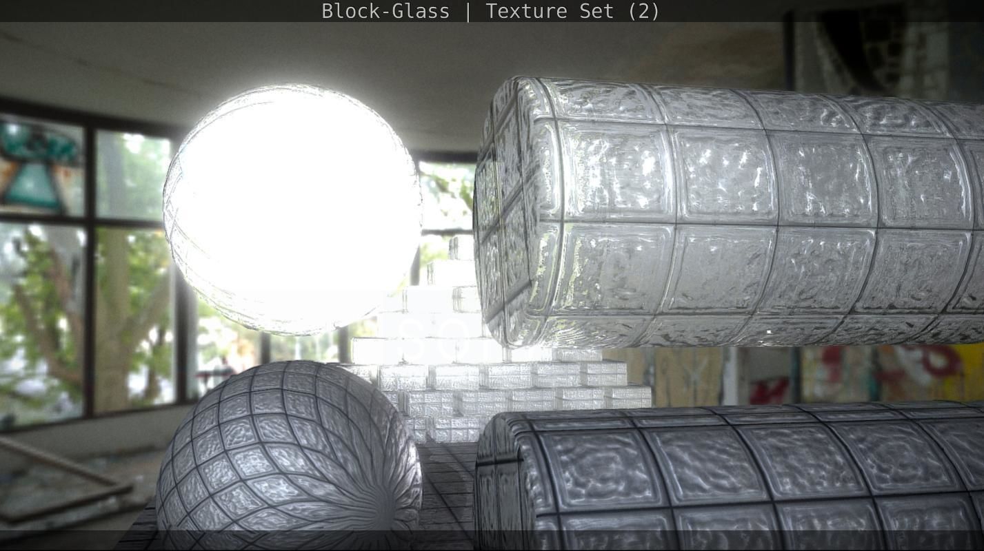 Block-Glass - Texture Set - 2 Texture_68