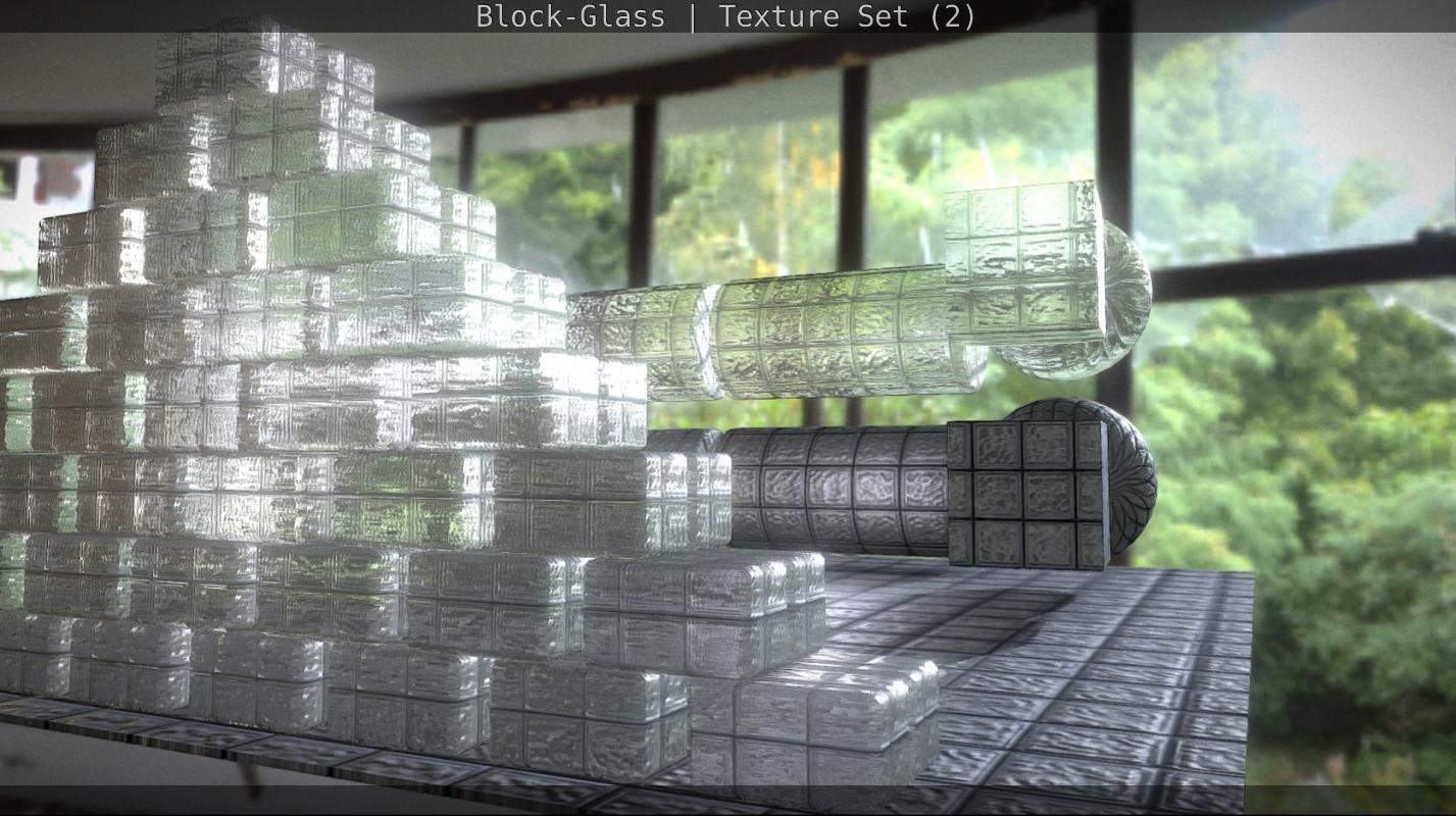 Block-Glass - Texture Set - 2 Texture_38