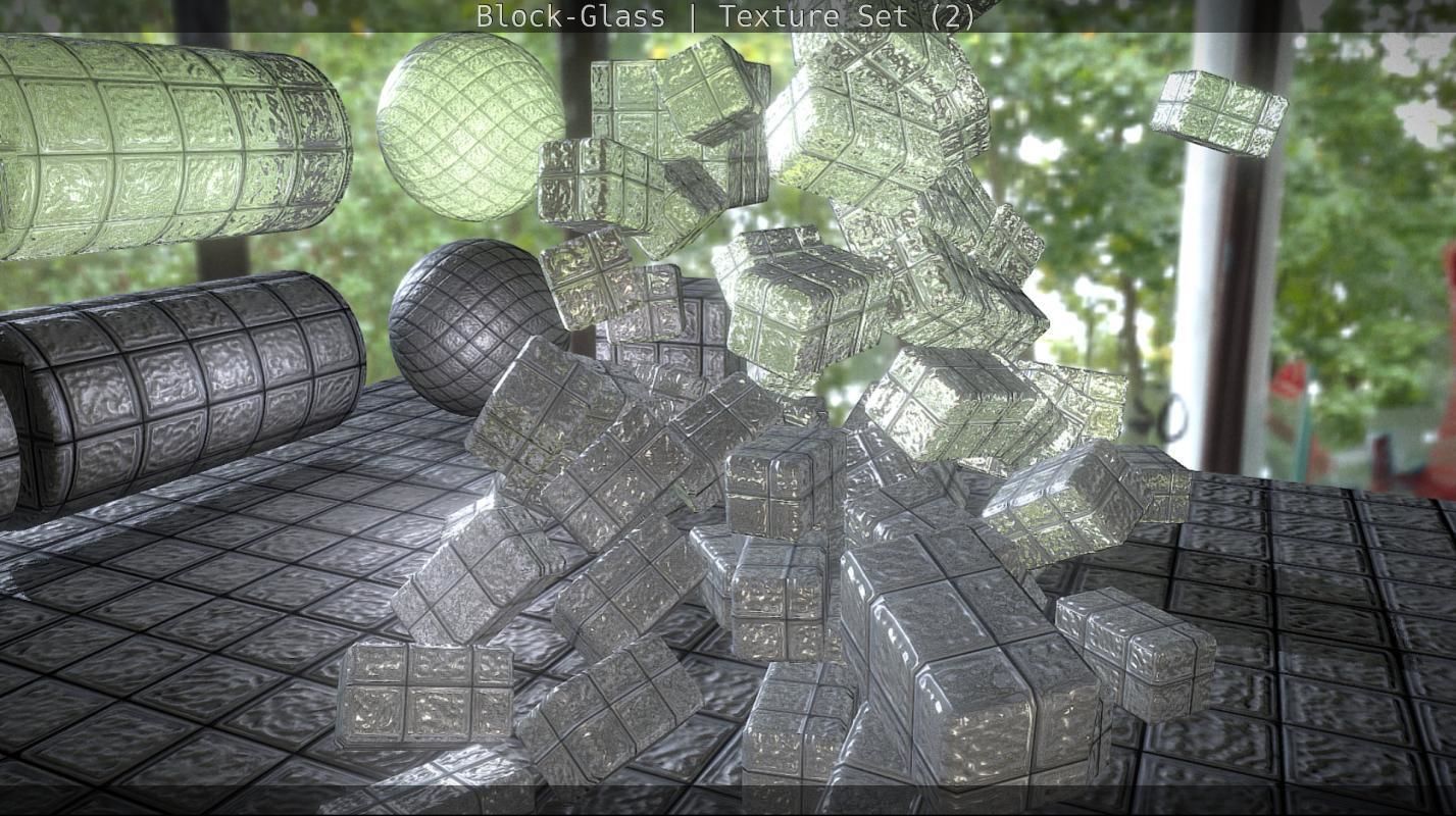 Block-Glass - Texture Set - 2 Texture_119