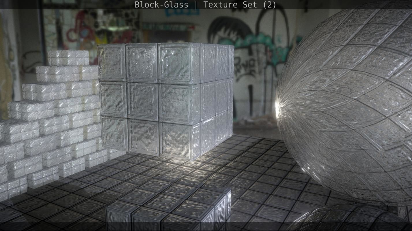 Block-Glass - Texture Set - 2 Texture_46