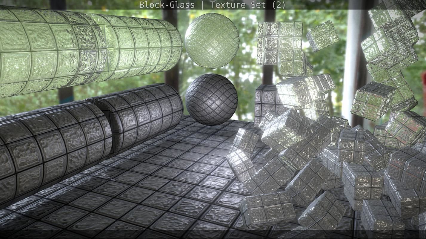 Block-Glass - Texture Set - 2 Texture_116