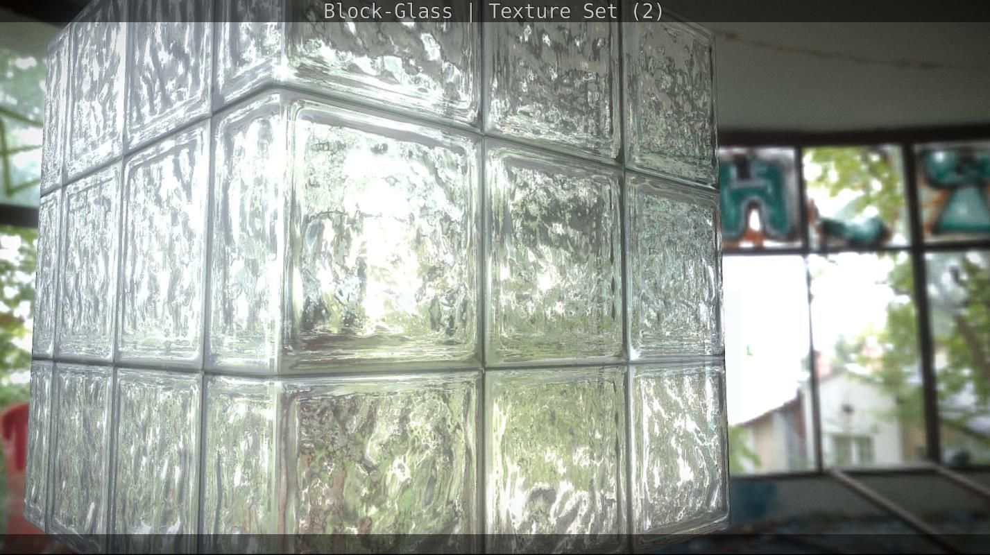 Block-Glass - Texture Set - 2 Texture_58