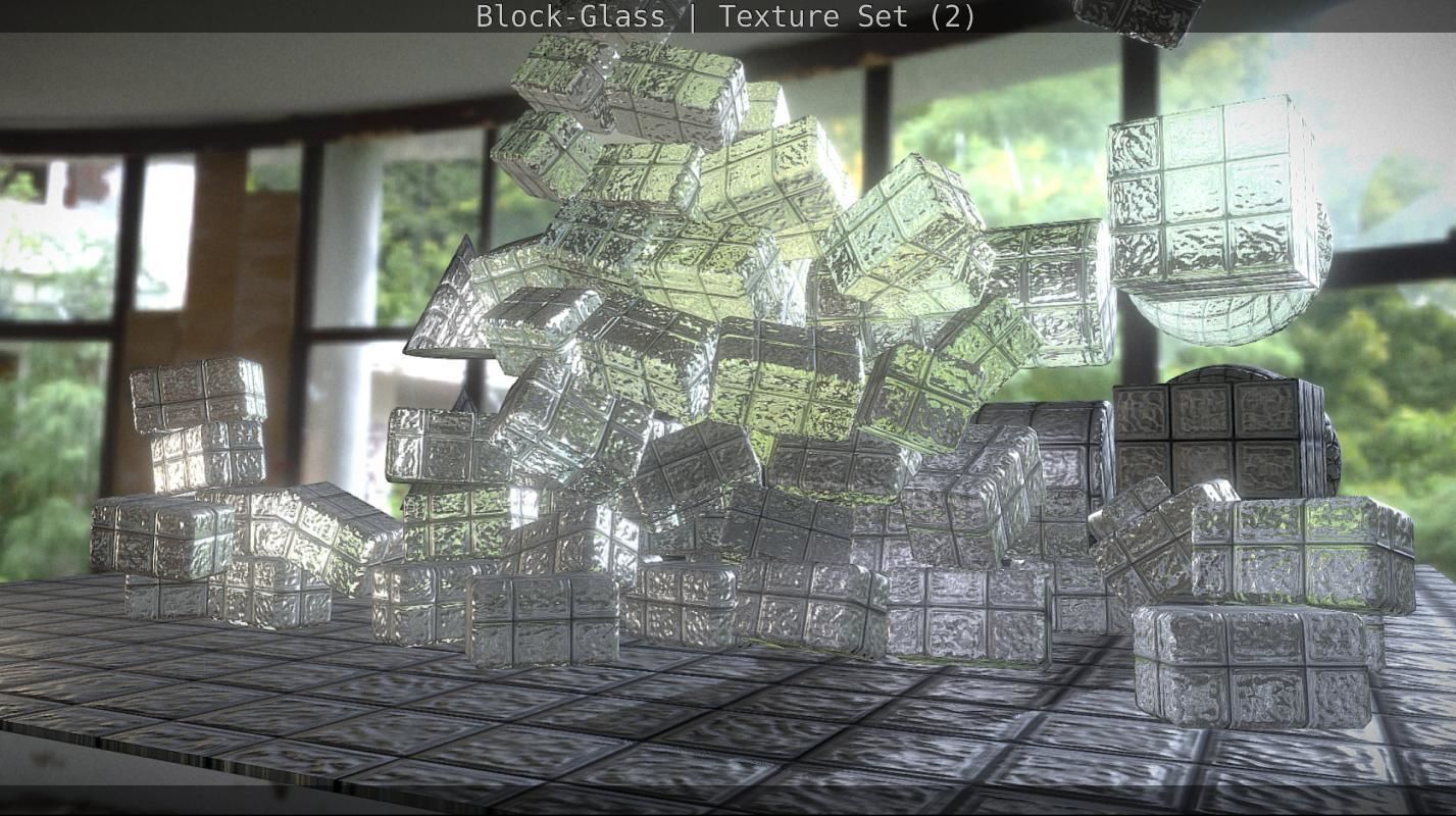 Block-Glass - Texture Set - 2 Texture_35