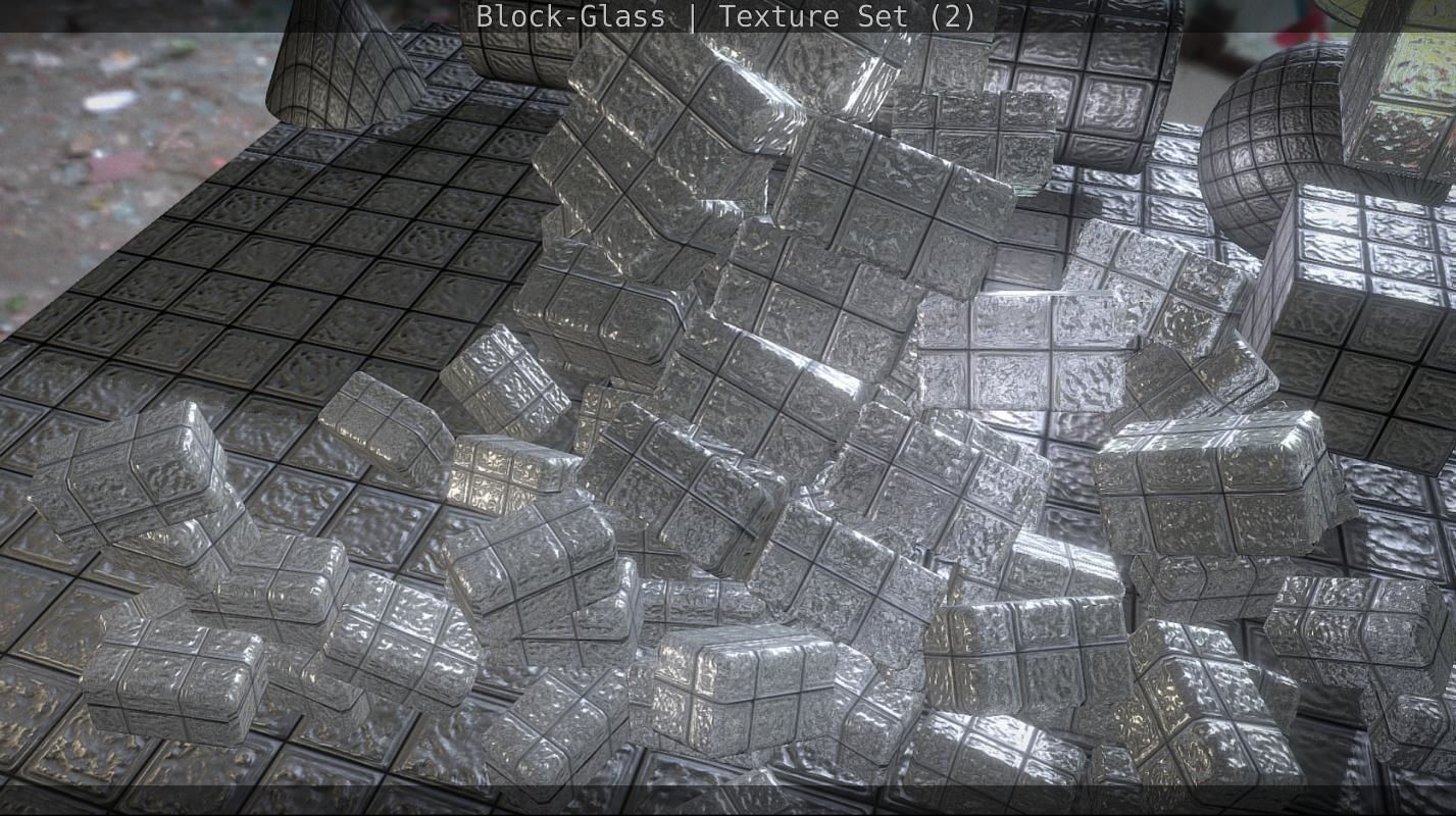 Block-Glass - Texture Set - 2 Texture_111