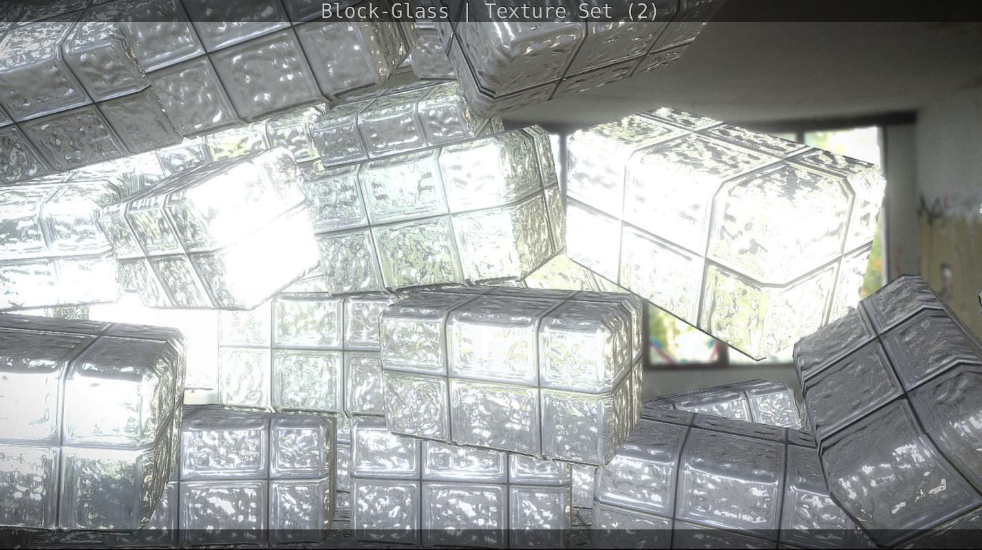 Block-Glass - Texture Set - 2 Texture_107