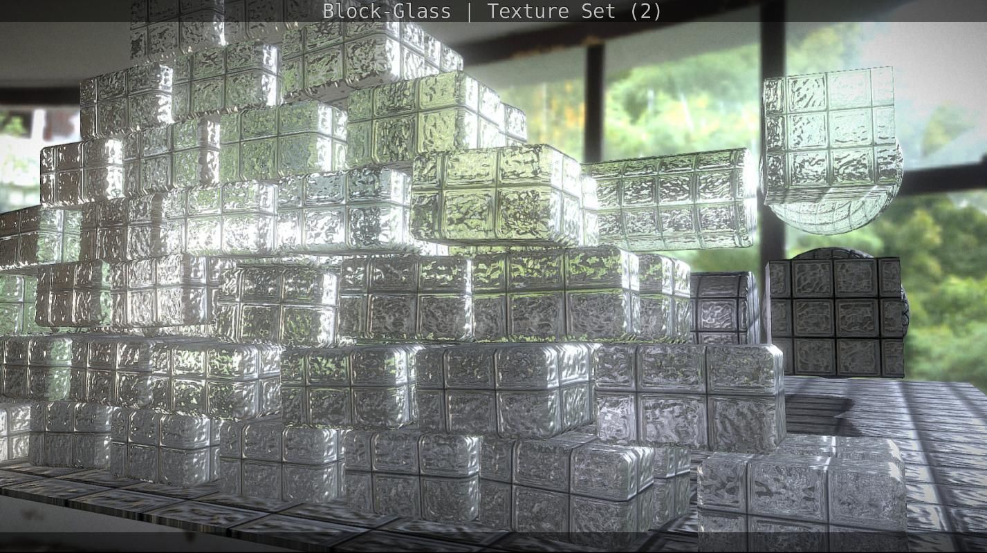 Block-Glass - Texture Set - 2 Texture_102