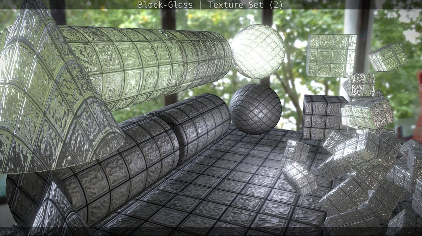 Block-Glass - Texture Set - 2 Texture_127