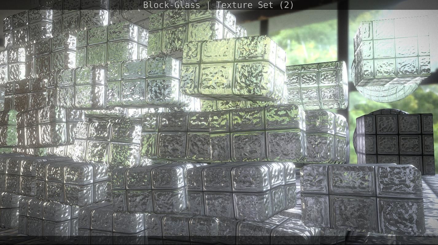 Block-Glass - Texture Set - 2 Texture_7