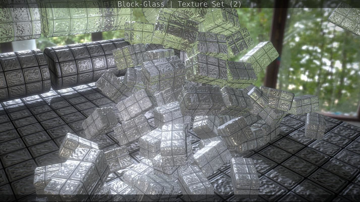Block-Glass - Texture Set - 2 Texture_114