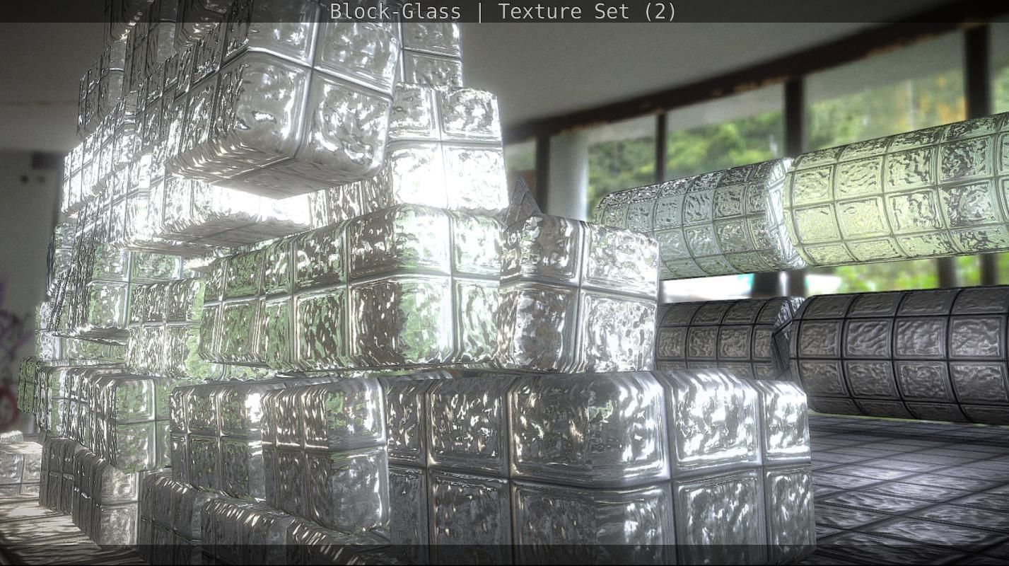 Block-Glass - Texture Set - 2 Texture_104
