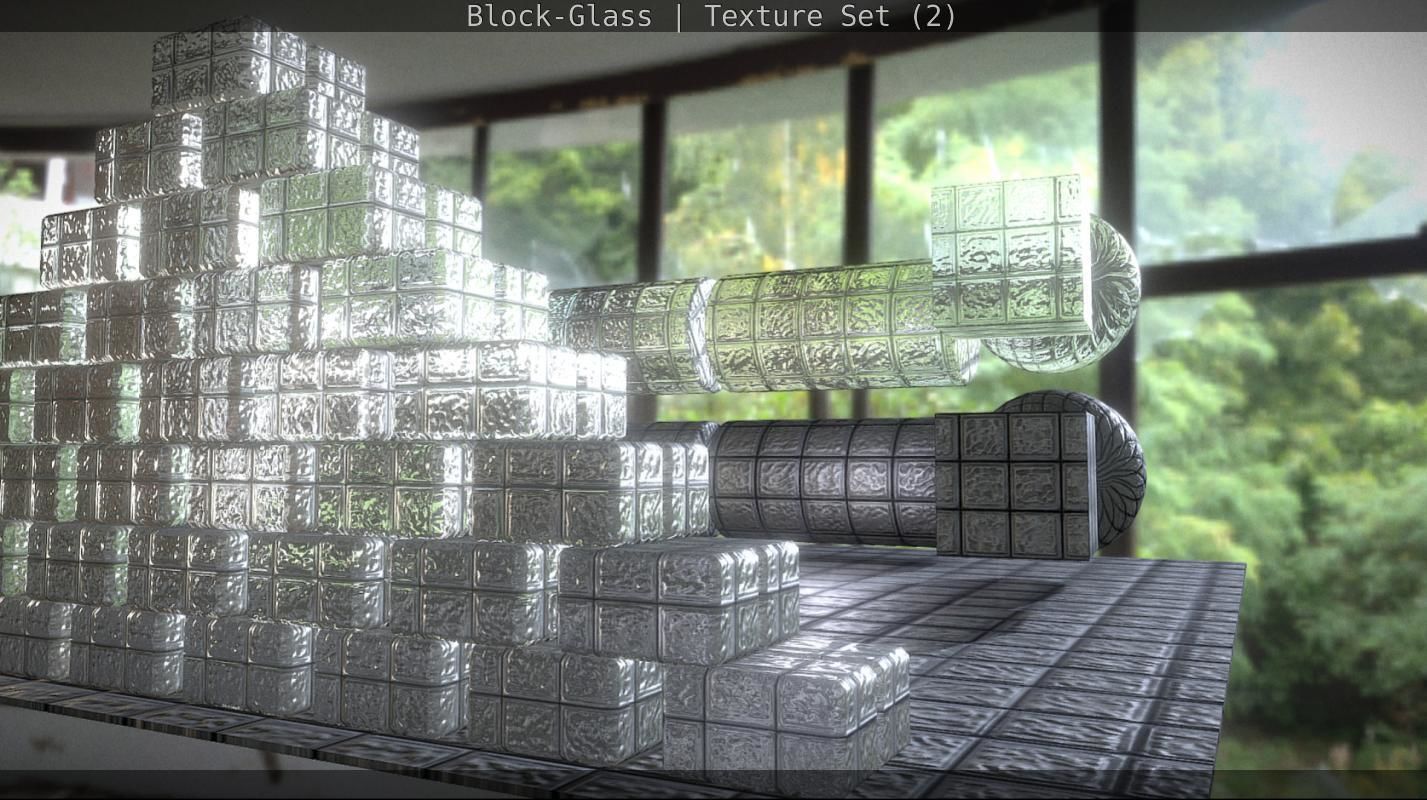 Block-Glass - Texture Set - 2 Texture_27