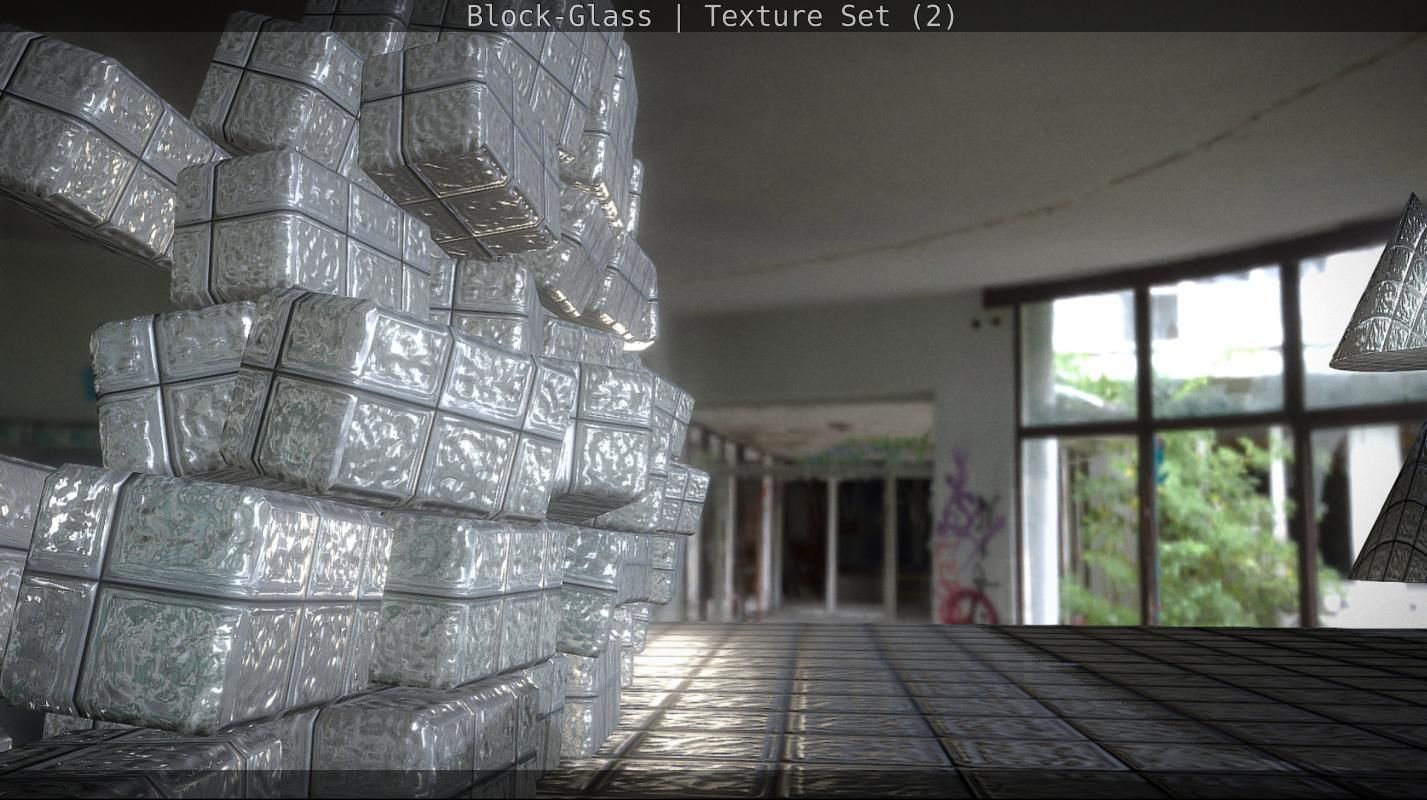Block-Glass - Texture Set - 2 Texture_39