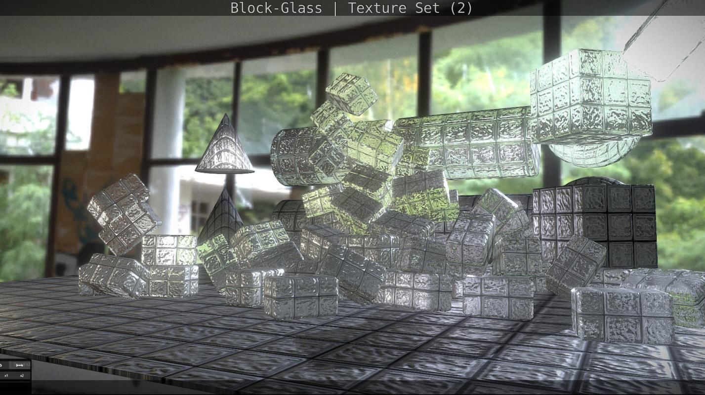 Block-Glass - Texture Set - 2 Texture_84
