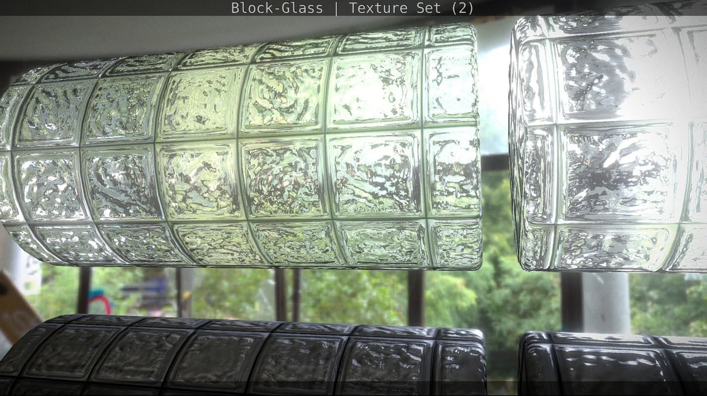 Block-Glass - Texture Set - 2 Texture_132