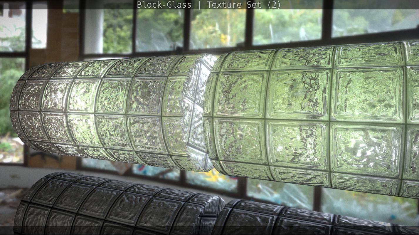 Block-Glass - Texture Set - 2 Texture_32