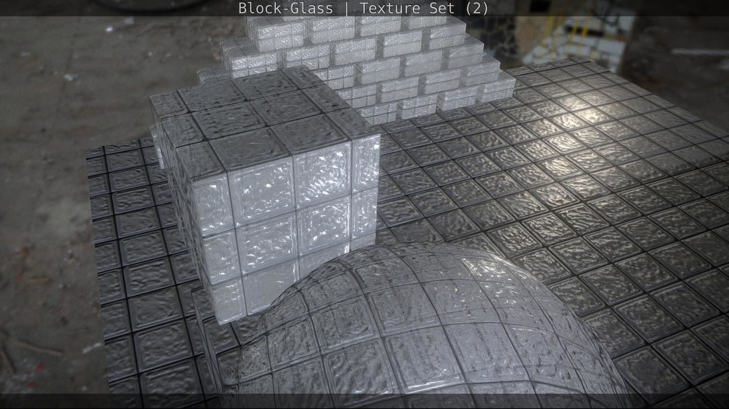Block-Glass - Texture Set - 2 Texture_42