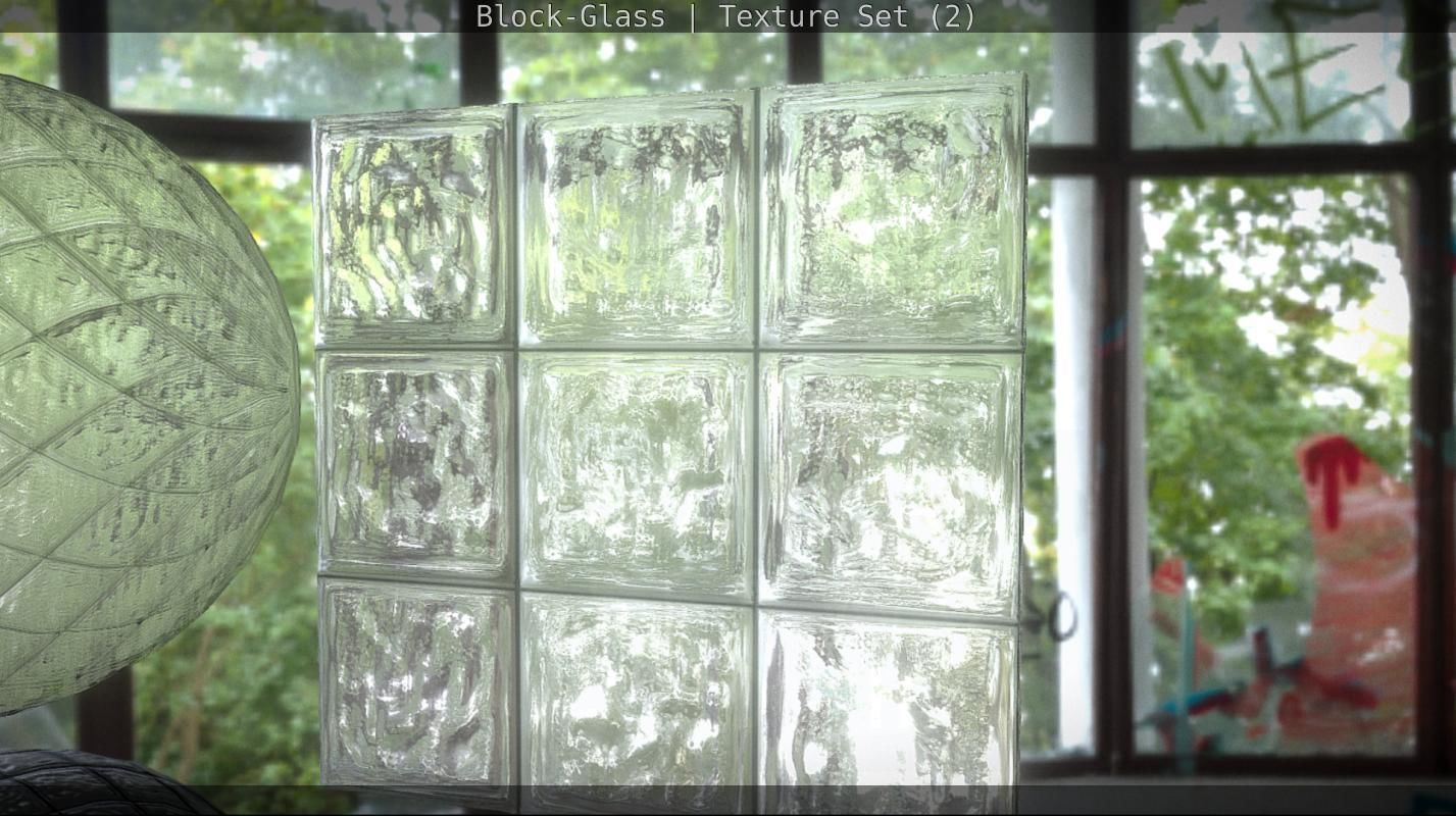 Block-Glass - Texture Set - 2 Texture_50