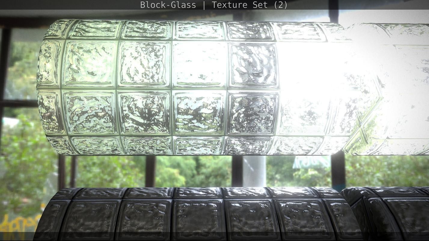 Block-Glass - Texture Set - 2 Texture_123
