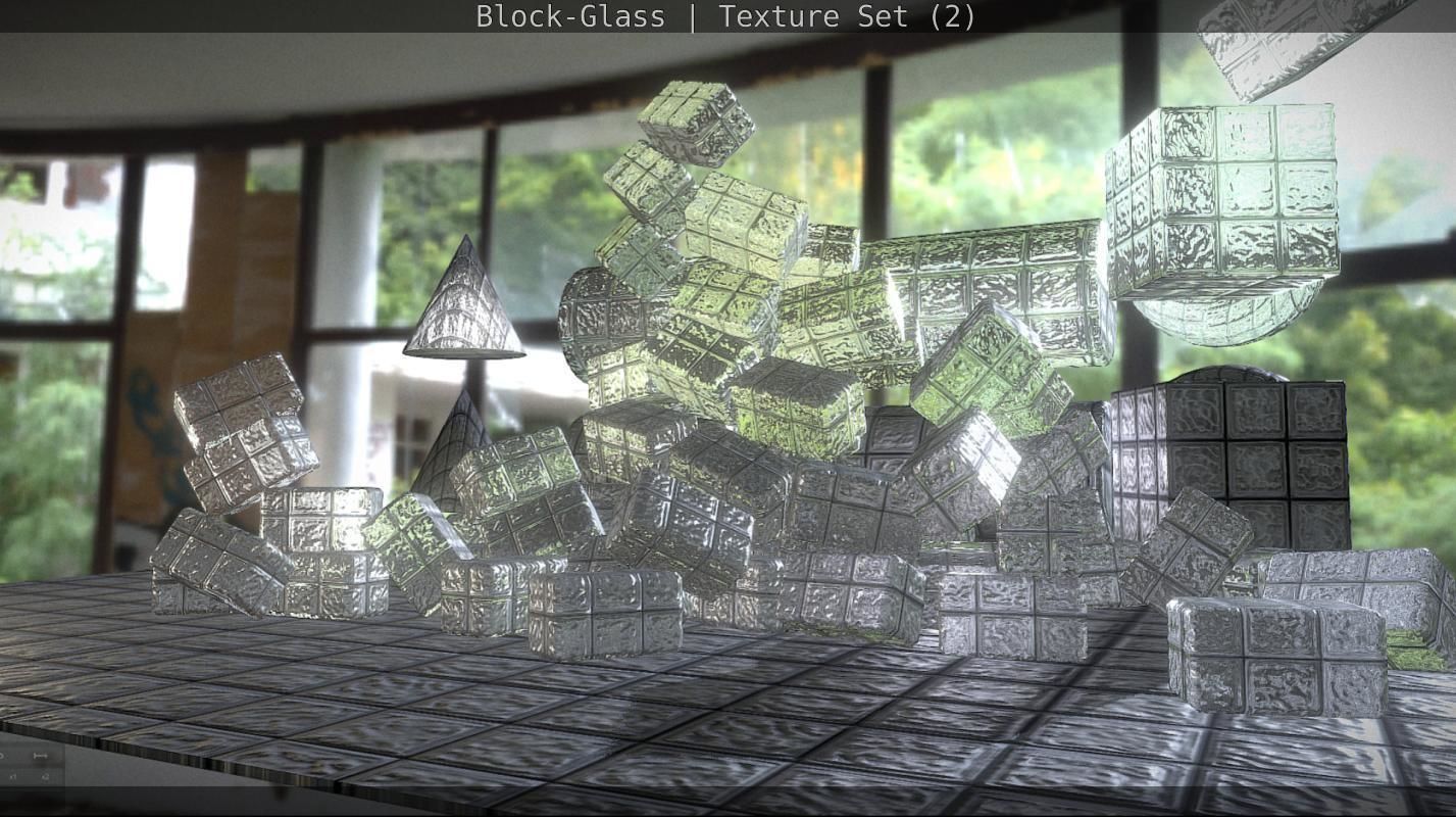 Block-Glass - Texture Set - 2 Texture_89