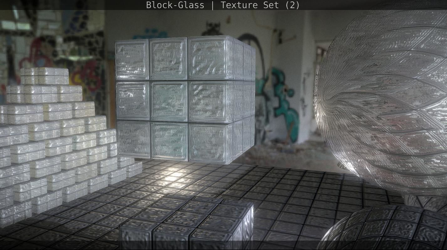 Block-Glass - Texture Set - 2 Texture_45