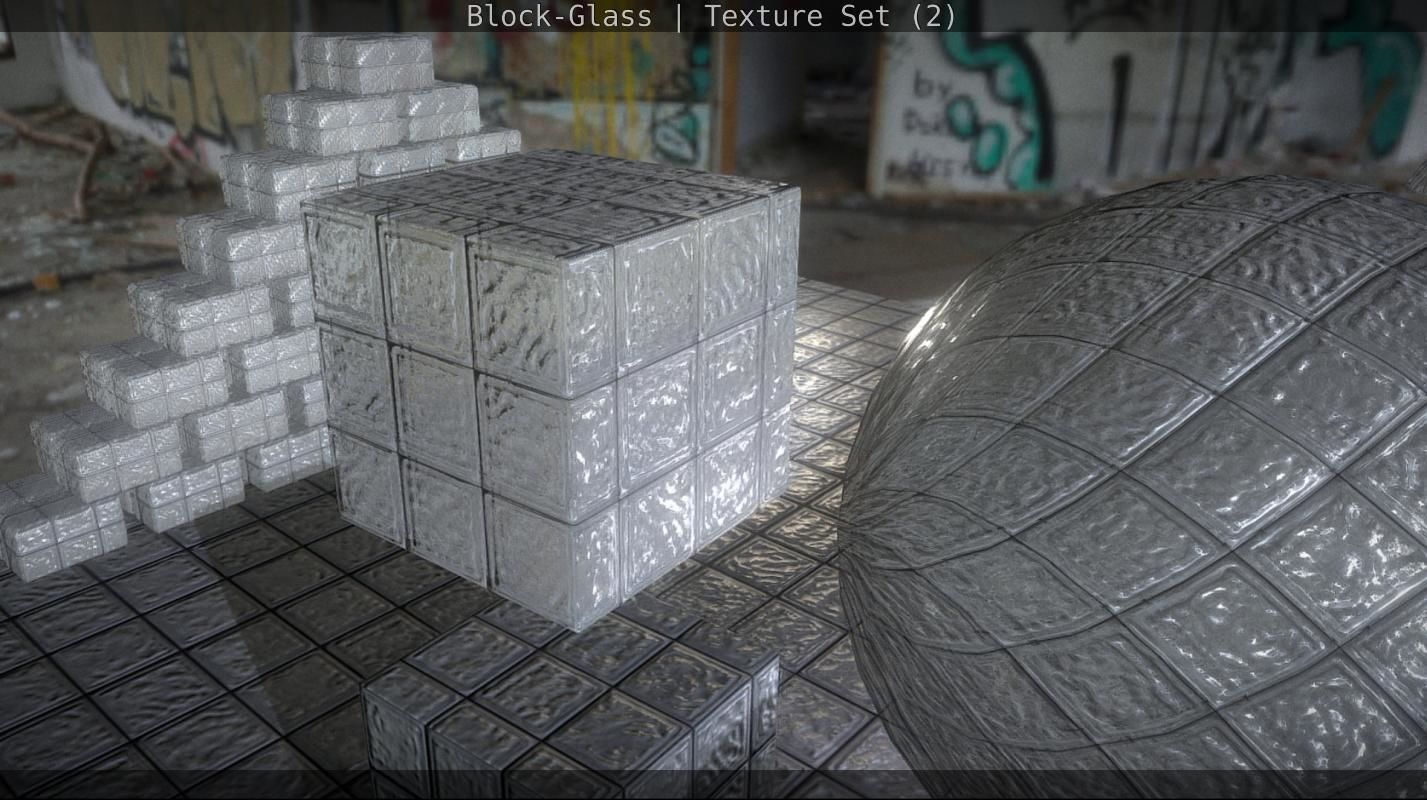 Block-Glass - Texture Set - 2 Texture_41