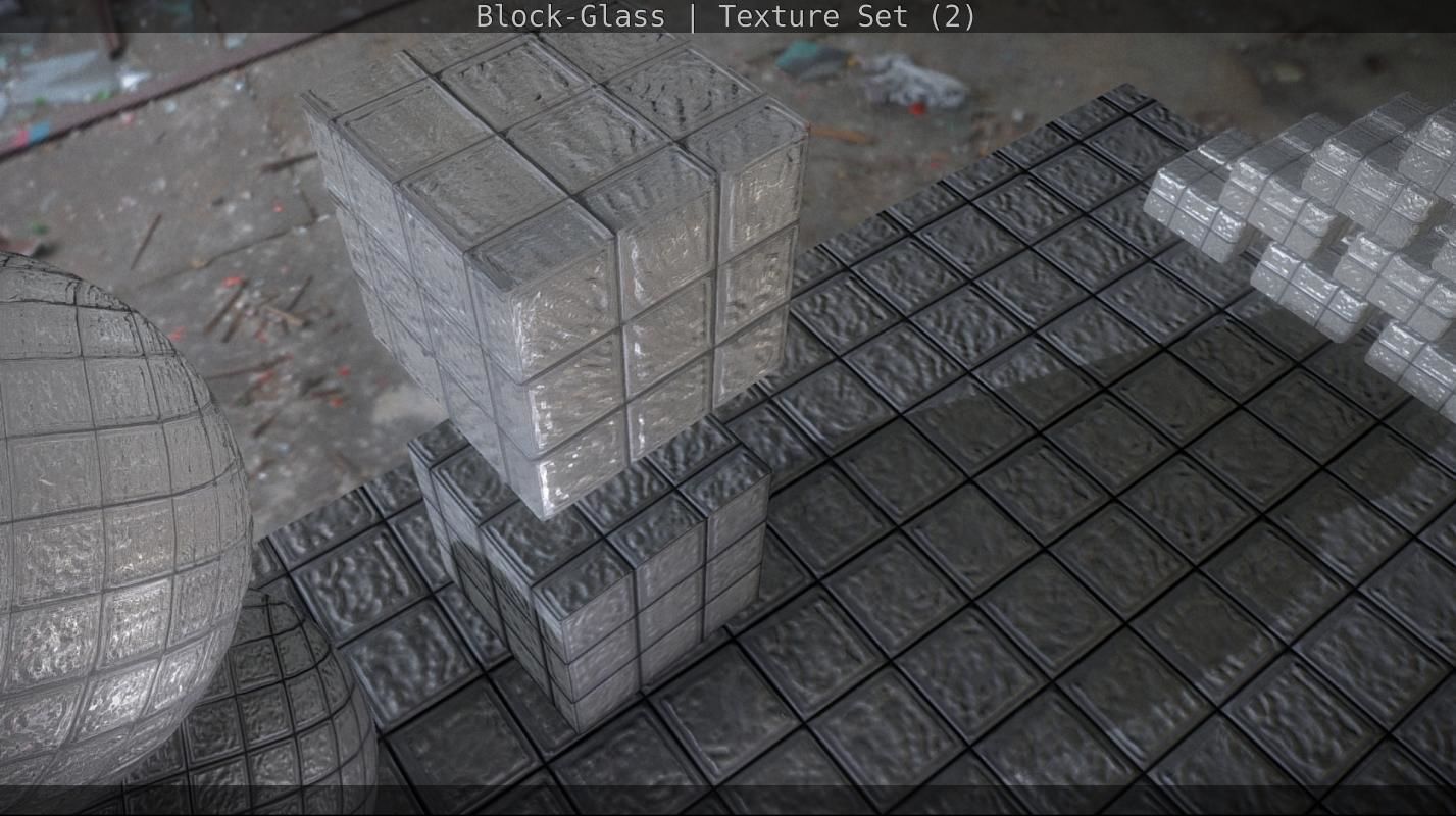 Block-Glass - Texture Set - 2 Texture_53
