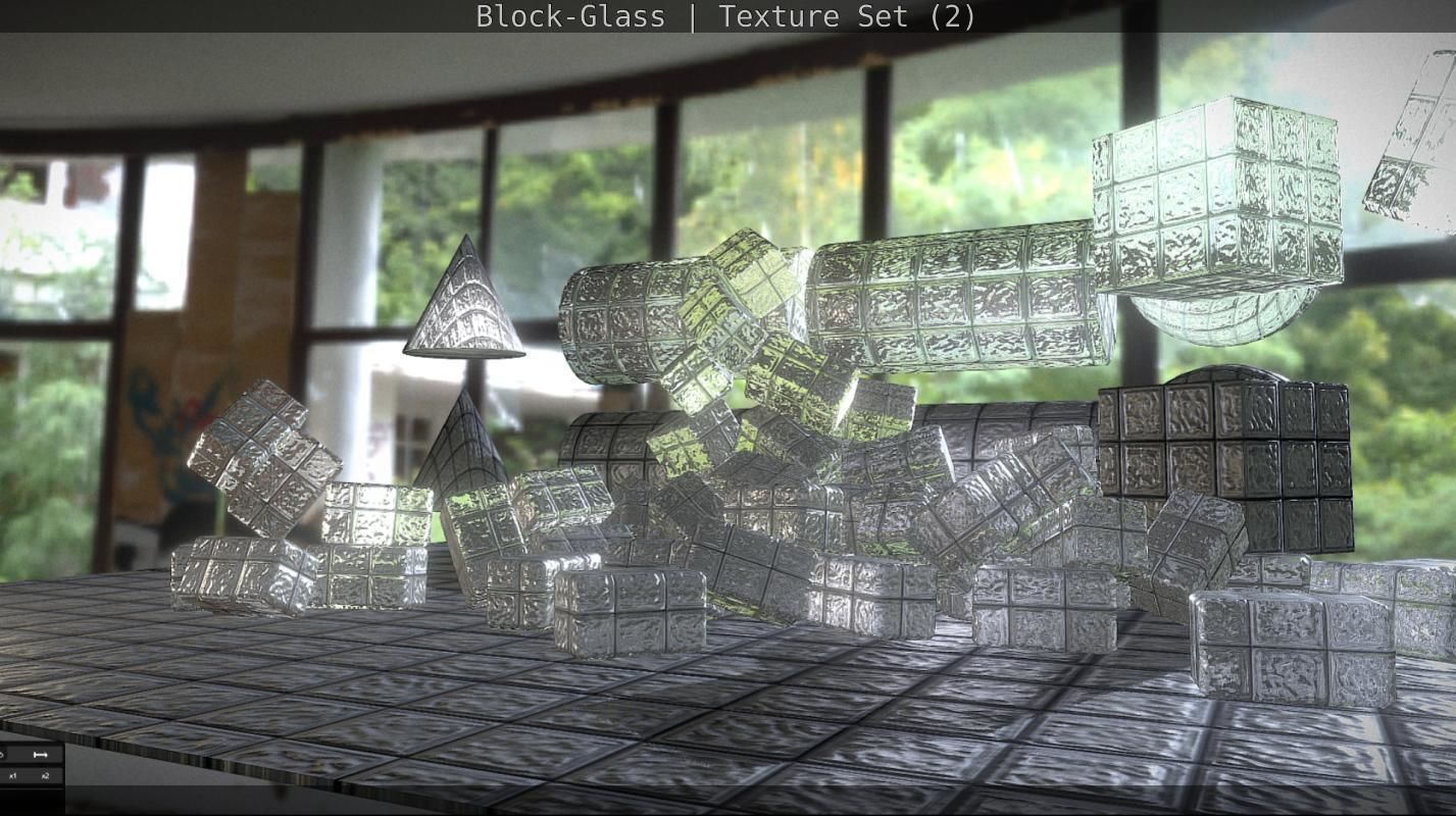 Block-Glass - Texture Set - 2 Texture_92