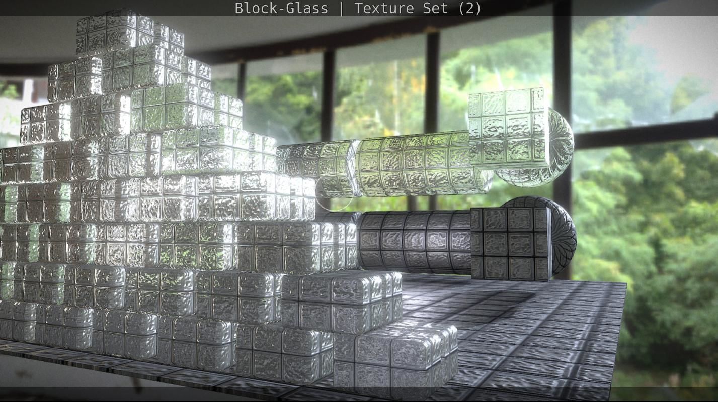 Block-Glass - Texture Set - 2 Texture_71
