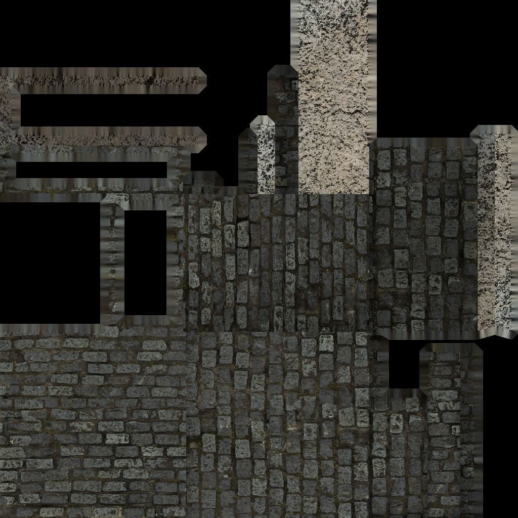 Brick Bridge  Free low-poly 3D model_4