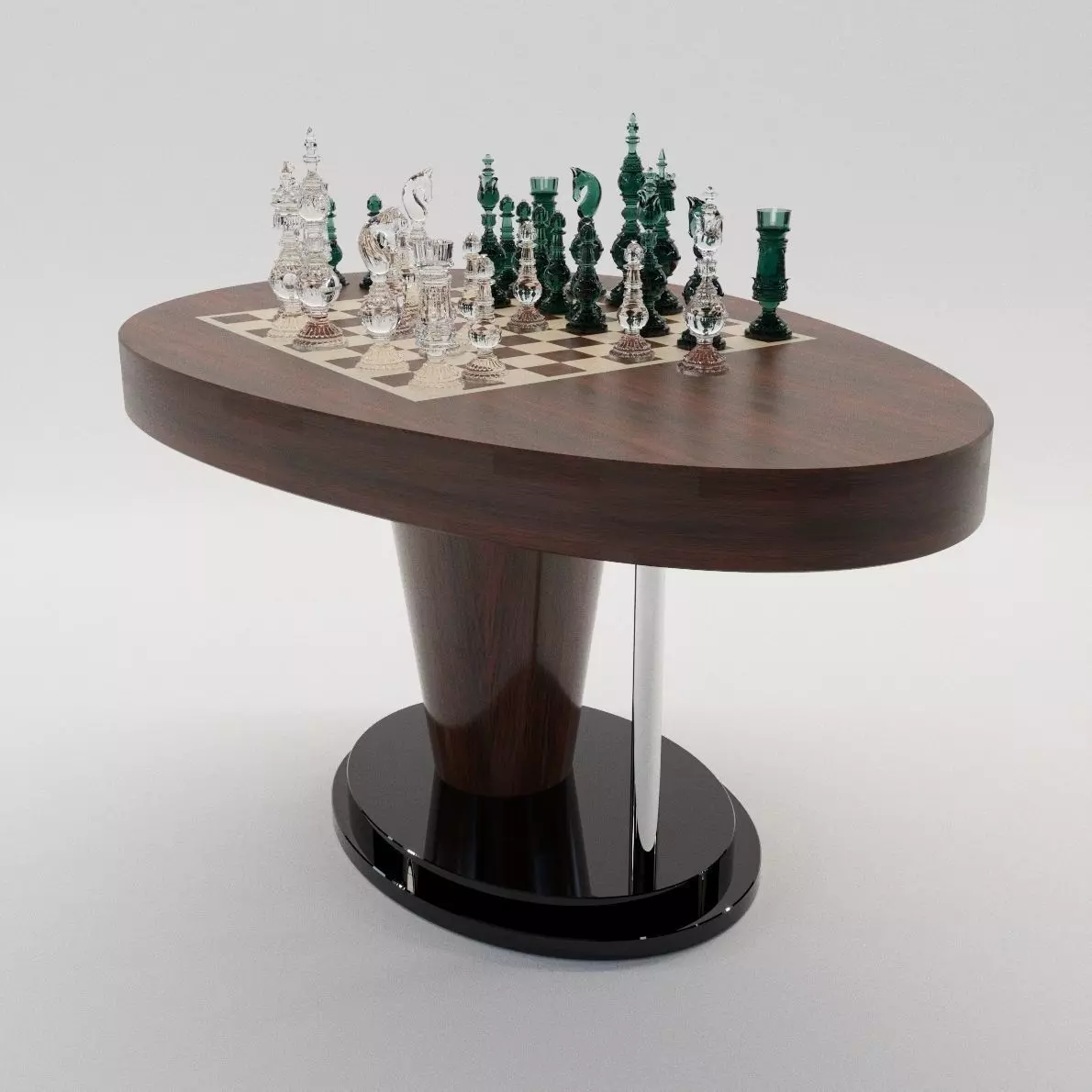 Chess game table - New design - Design by Dusan Mocko 3D model_0