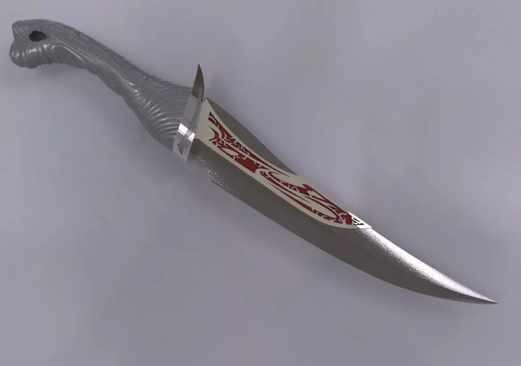 Drax Knives daggers from guardians of the galaxy UPDATED 3D print model_0