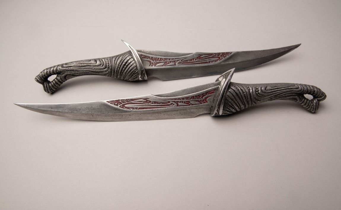 Drax Knives daggers from guardians of the galaxy UPDATED 3D print model_4