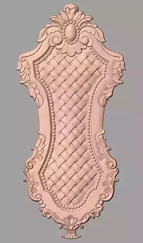 Artcam 3D relief STL models for CNC woodworking E147