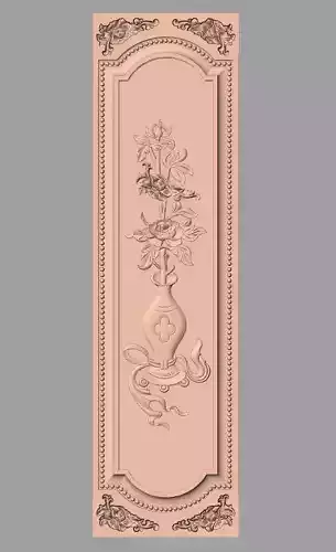 European furniture 3D relief models for CNC wood engraving E152