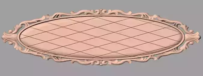 European furniture 3D relief models for CNC wood engraving E158