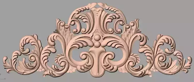 European furniture 3D relief models for CNC wood engraving E162