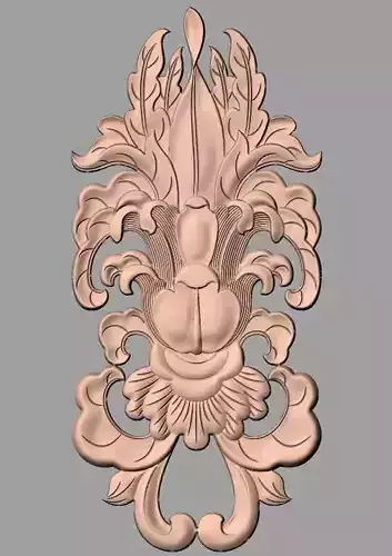 European furniture 3D relief models for CNC wood engraving E173