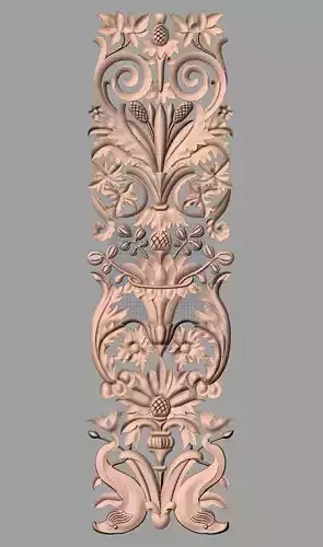 European furniture 3D relief models for CNC wood engraving E176
