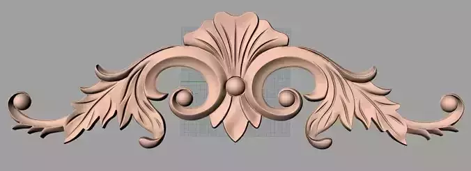 European furniture 3D relief models for CNC wood engraving E198