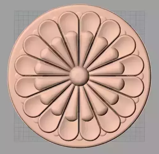 European furniture 3D relief models for CNC wood engraving E210