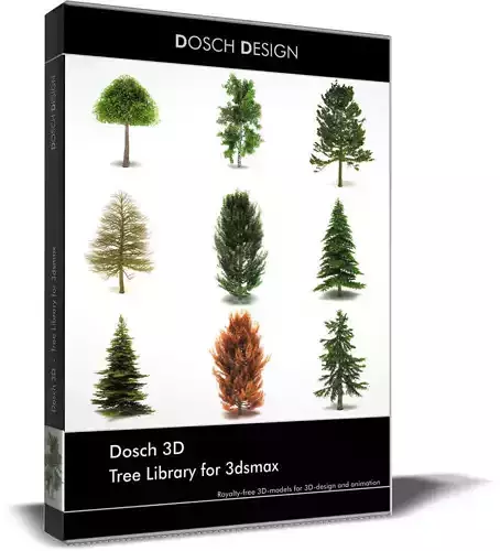 Dosch 3D - Tree Library for 3dsmax