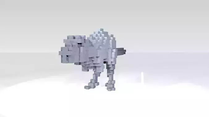 Tyrannosaurus Voxel