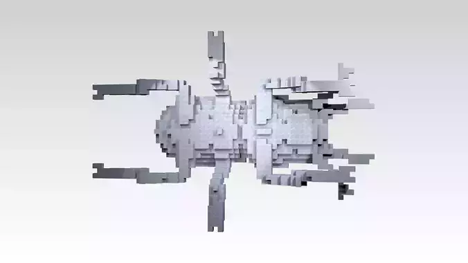 Stagbeetle Voxel