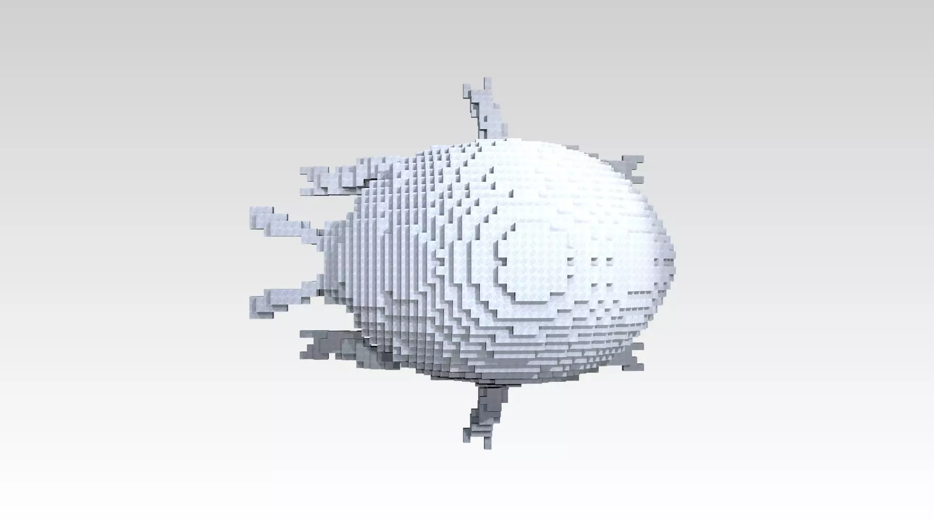 Ladybird Voxel 3D model_5
