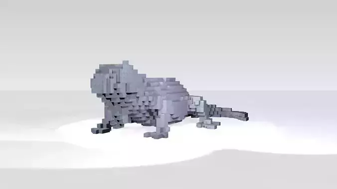 Iguana Voxel
