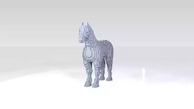 Horse Voxel