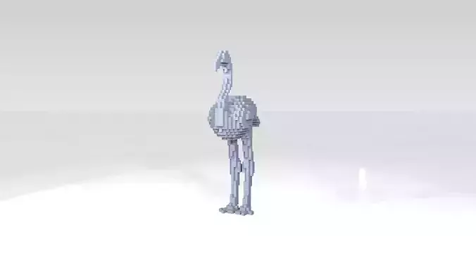 Flamingo Voxel
